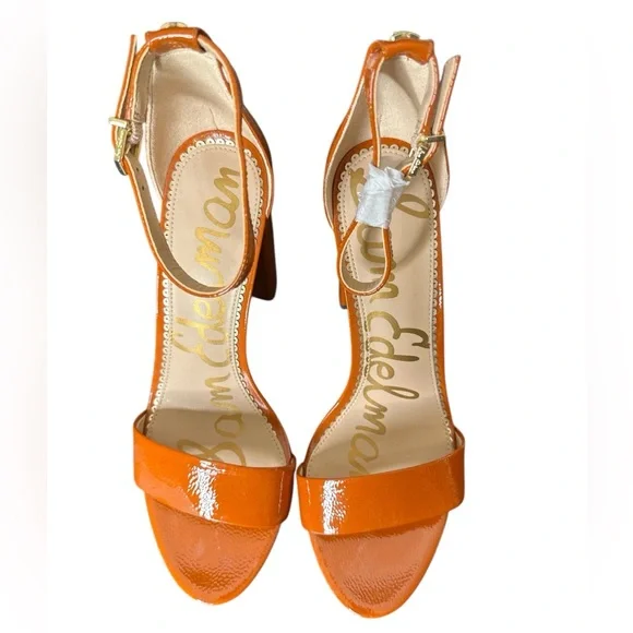 New/Sam Edelman Yaro Tawny brown Patent - Picture 4 of 11